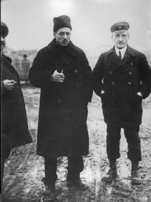 Генрих Осипович Графтио (слева)